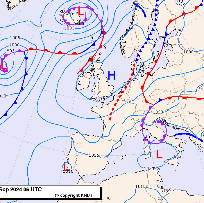 Previsioni meteo per martedì 17, mercoledì 18, giovedì 19 (settembre)