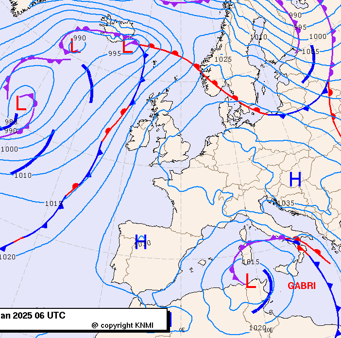 Previsioni meteo per sabato 18, domenica 19, lunedì 20 (gennaio)