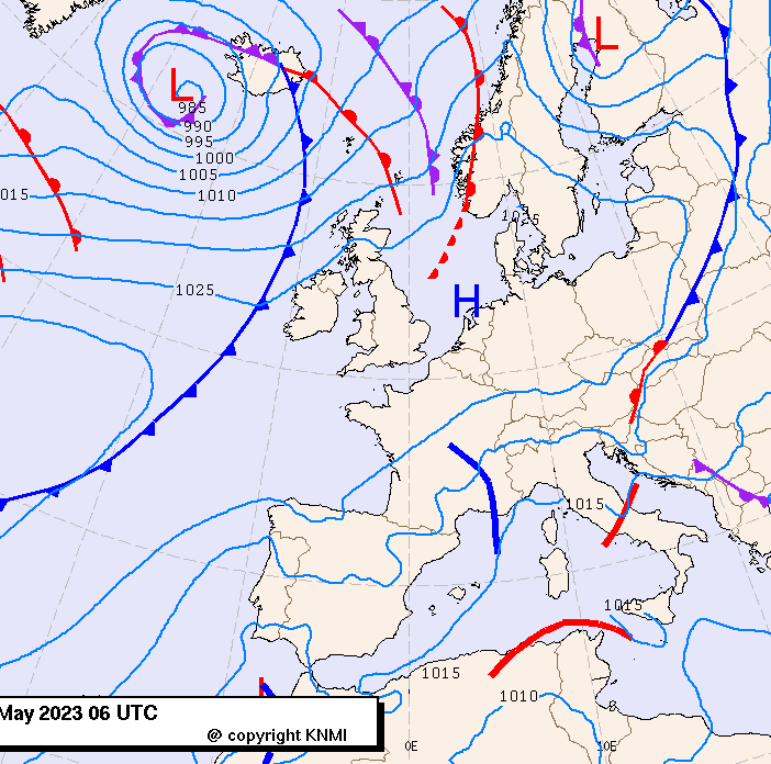 Previsioni meteo per giovedì 18, venerdì 19, sabato 20 (maggio)