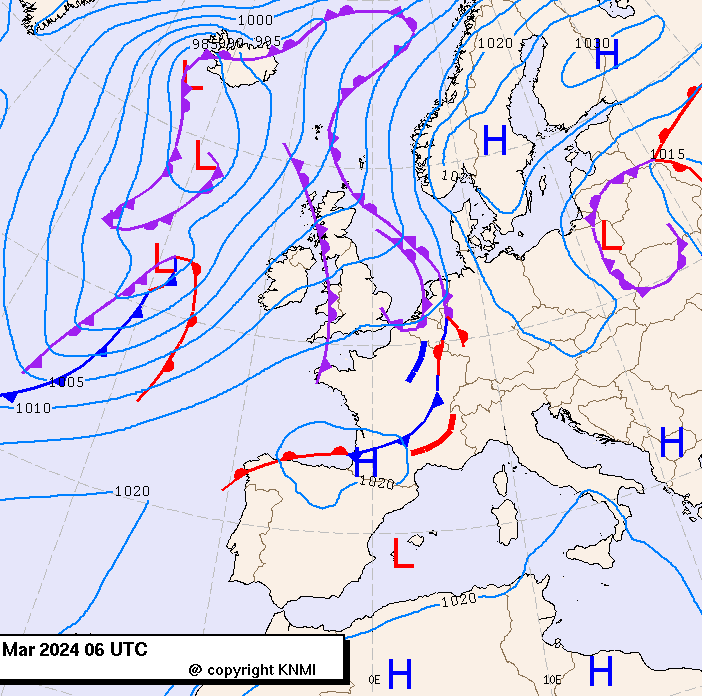 Previsioni meteo per lunedì 18, martedì 19, mercoledì 20 (marzo)