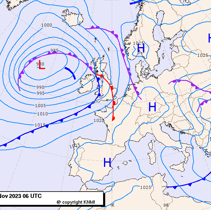 Previsioni meteo per sabato 18, domenica 19, lunedì 20 (novembre)