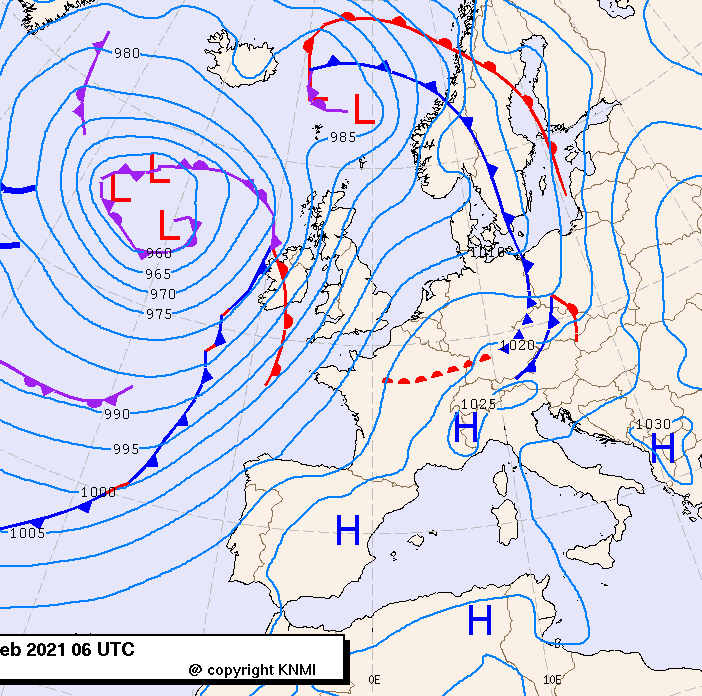 Previsioni meteo per venerdì 19, sabato 20, domenica 21 (febbraio)