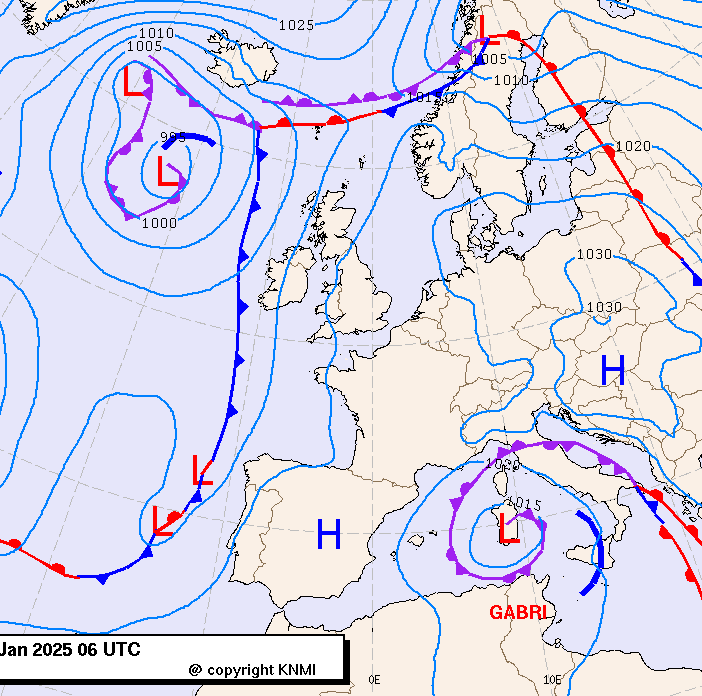 Previsioni meteo per domenica 19, lunedì 20, martedì 21 (gennaio)