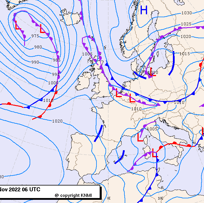 Previsioni meteo per sabato 19, domenica 20, lunedì 21 (novembre)