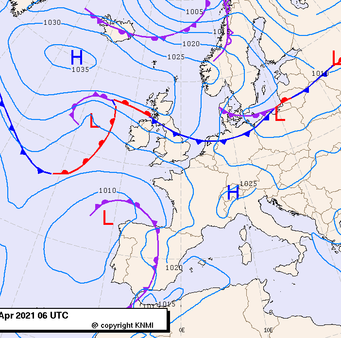 Previsioni meteo per giovedì 1, venerdì 2, sabato 3 (aprile)