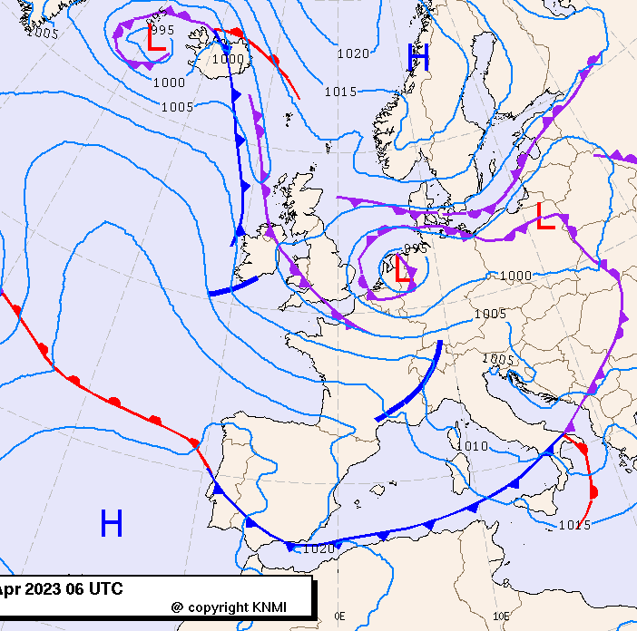 Previsioni meteo per sabato 1, domenica 2, lunedì 3 (aprile)