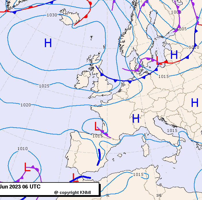 Previsioni meteo per giovedì 1, venerdì 2, sabato 3 (giugno)