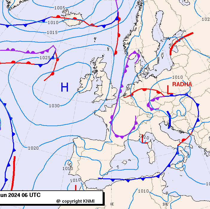 Previsioni meteo per sabato 1, domenica 2, lunedì 3 (giugno)