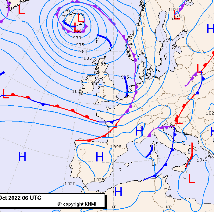 Previsioni meteo per sabato 1, domenica 2, lunedì 3 (ottobre)