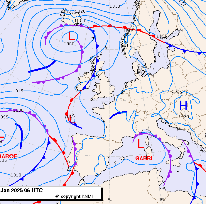 Previsioni meteo per lunedì 20, martedì 21, mercoledì 22 (gennaio)