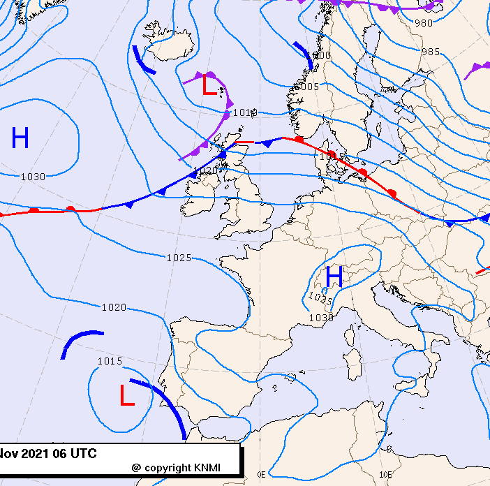 Previsioni meteo per sabato 20, domenica 21, lunedì 22 (novembre)