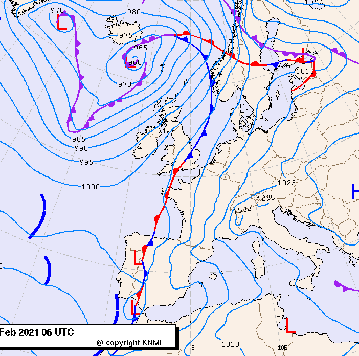 Previsioni meteo per domenica 21, lunedì 22, martedì 23 (febbraio)