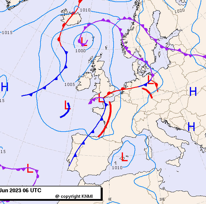 Previsioni meteo per martedì 20, mercoledì 21, giovedì 22 (giugno)
