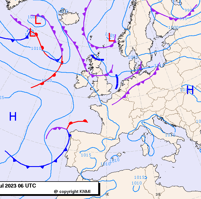 Previsioni meteo per venerdì 21, sabato 22, domenica 23 (luglio)