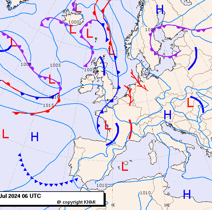 Previsioni meteo per domenica 21, lunedì 22, martedì 23 (luglio)