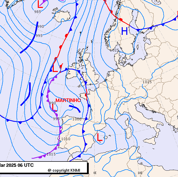 Previsioni meteo per venerdì 21, sabato 22, domenica 23 (marzo)