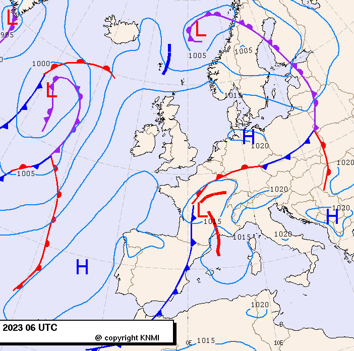 Previsioni meteo per giovedì 22, venerdì 23, sabato 24 (giugno)