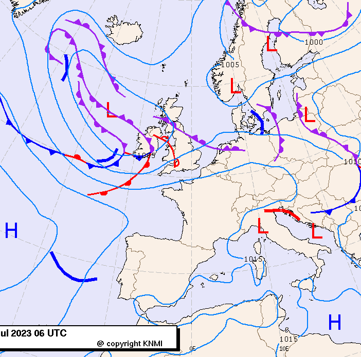 Previsioni meteo per sabato 22, domenica 23, lunedì 24 (luglio)