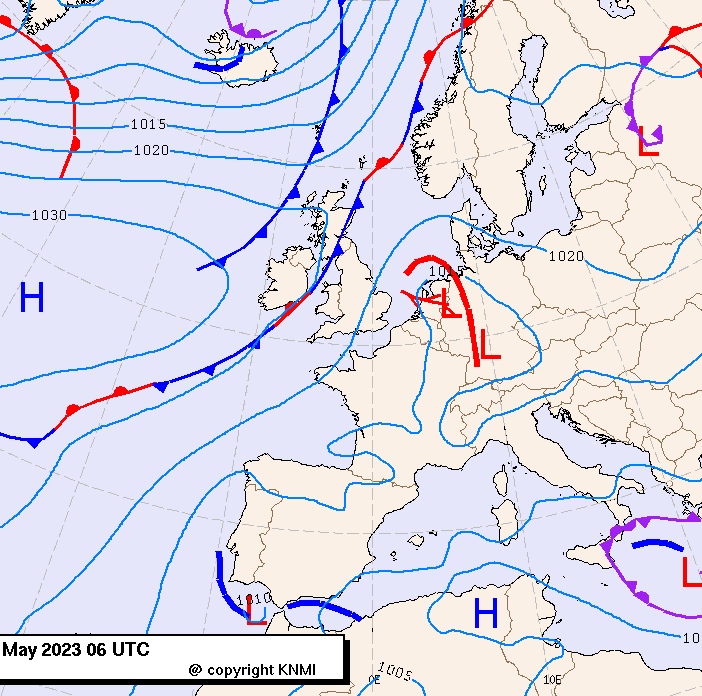 Previsioni meteo per lunedì 22, martedì 23, mercoledì 24 (maggio)