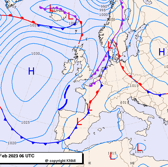 Previsioni meteo per giovedì 23, venerdì 24, sabato 25 (febbraio)