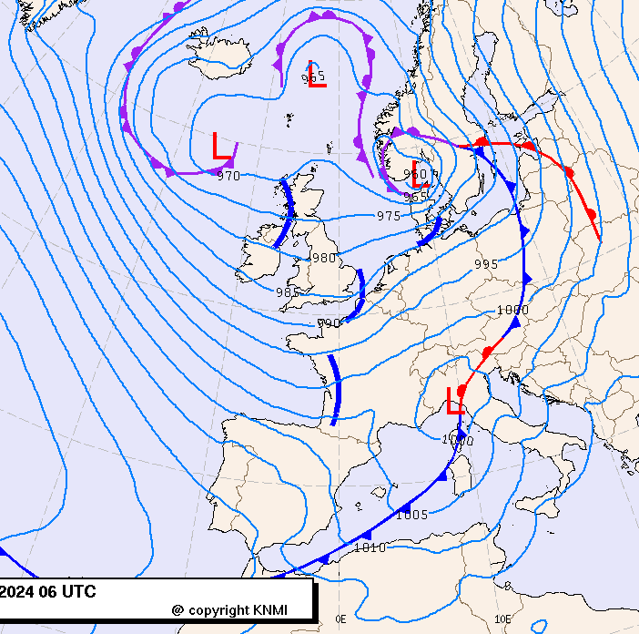 Previsioni meteo per venerdì 23, sabato 24, domenica 25 (febbraio)