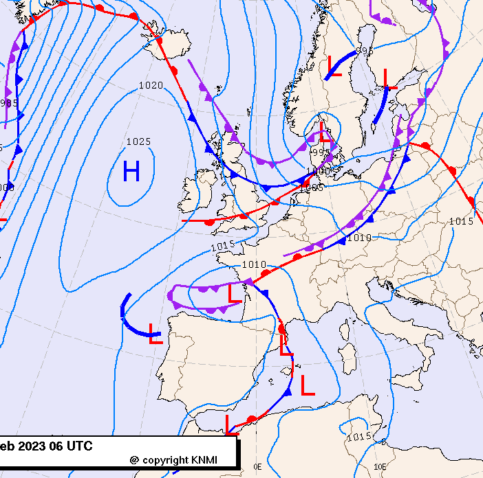 Previsioni meteo per venerdì 24, sabato 25, domenica 26 (febbraio)