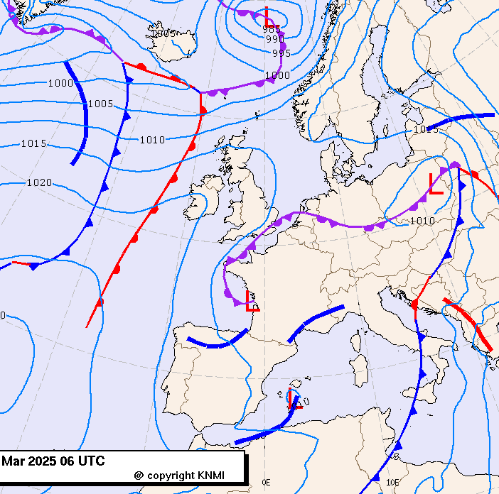 Previsioni meteo per lunedì 24, martedì 25, mercoledì 26 (marzo)