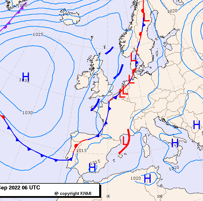 Previsioni meteo per sabato 24, domenica 25, lunedì 26 (settembre)