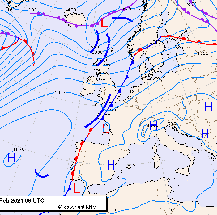 Previsioni meteo per giovedì 25, venerdì 26, sabato 27 (febbraio)