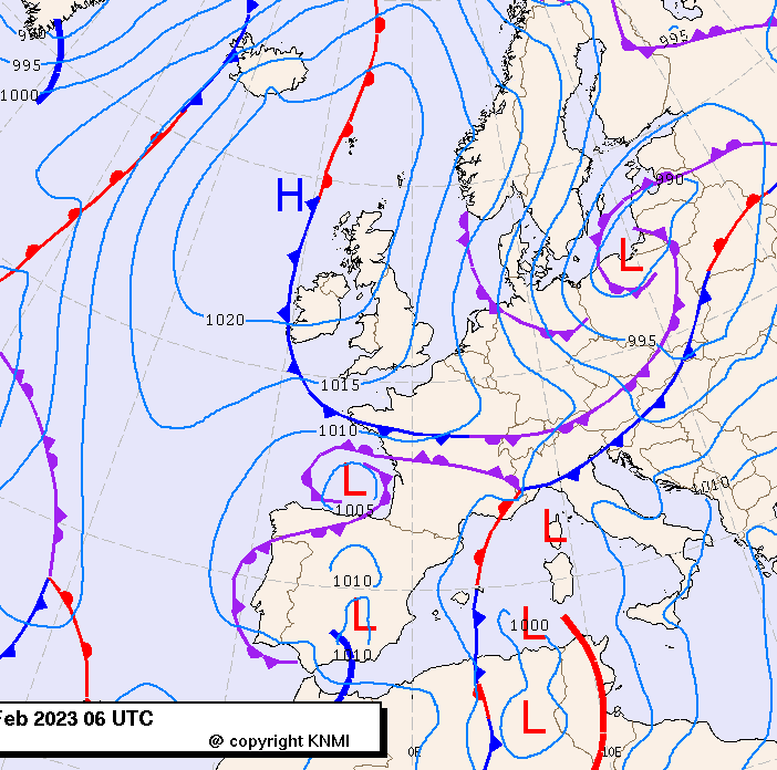 Previsioni meteo per sabato 25, domenica 26, lunedì 27 (febbraio)