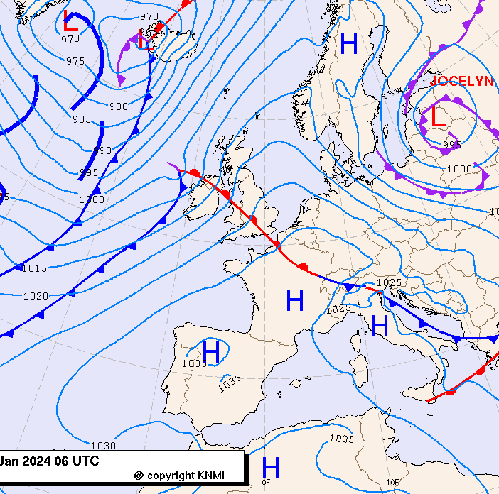 Previsioni meteo per giovedì 25, venerdì 26, sabato 27 (gennaio)