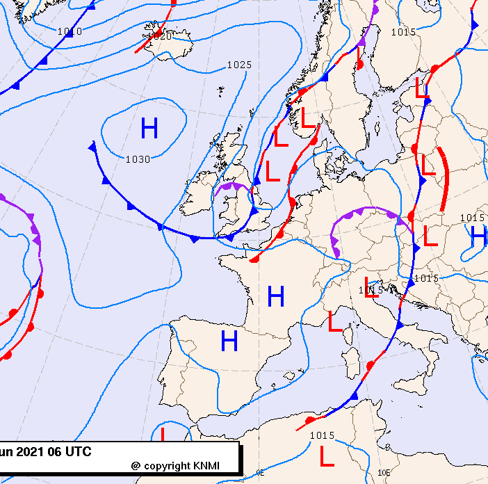 Previsioni meteo per venerdì 25, sabato 26, domenica 27 (giugno)