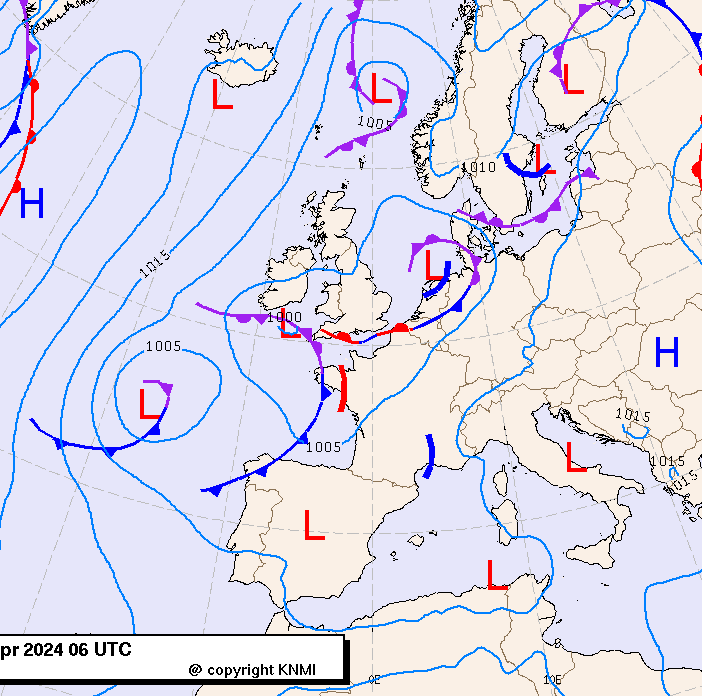 Previsioni meteo per venerdì 26, sabato 27, domenica 28 (aprile)