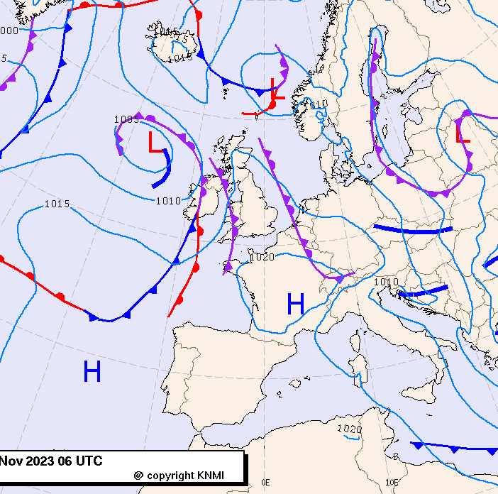 Previsioni meteo per domenica 26, lunedì 27, martedì 28 (novembre)