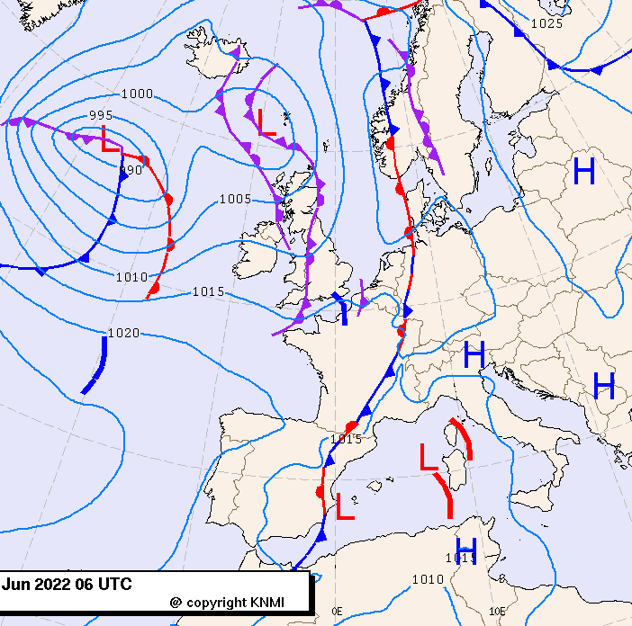 Previsioni meteo per lunedì 27, martedì 28, mercoledì 29 (giugno)