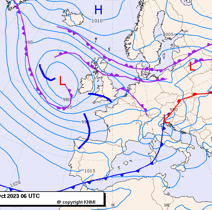 Previsioni meteo per venerdì 27, sabato 28, domenica 29 (ottobre)