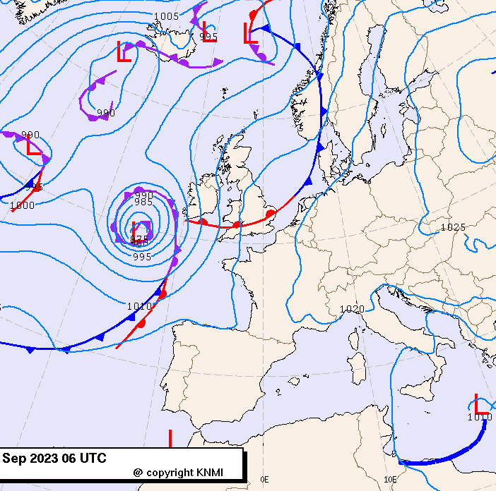 Previsioni meteo per mercoledì 27, giovedì 28, venerdì 29 (settembre)