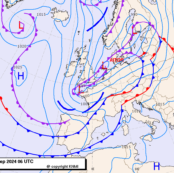Previsioni meteo per il fine settimana