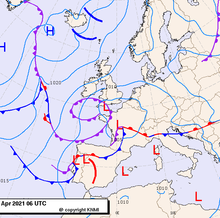 Previsioni meteo per mercoledì 28, giovedì 29, venerdì 30 (aprile)