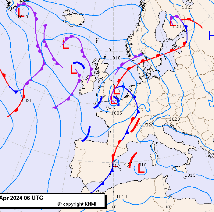 Previsioni meteo per domenica 28, lunedì 29, martedì 30 (aprile)