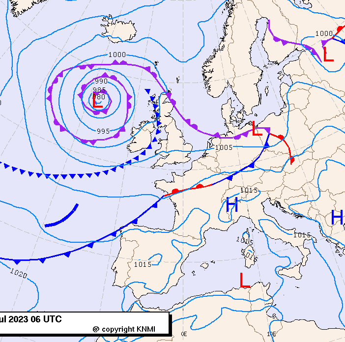 Previsioni meteo per venerdì 28, sabato 29, domenica 30 (luglio)