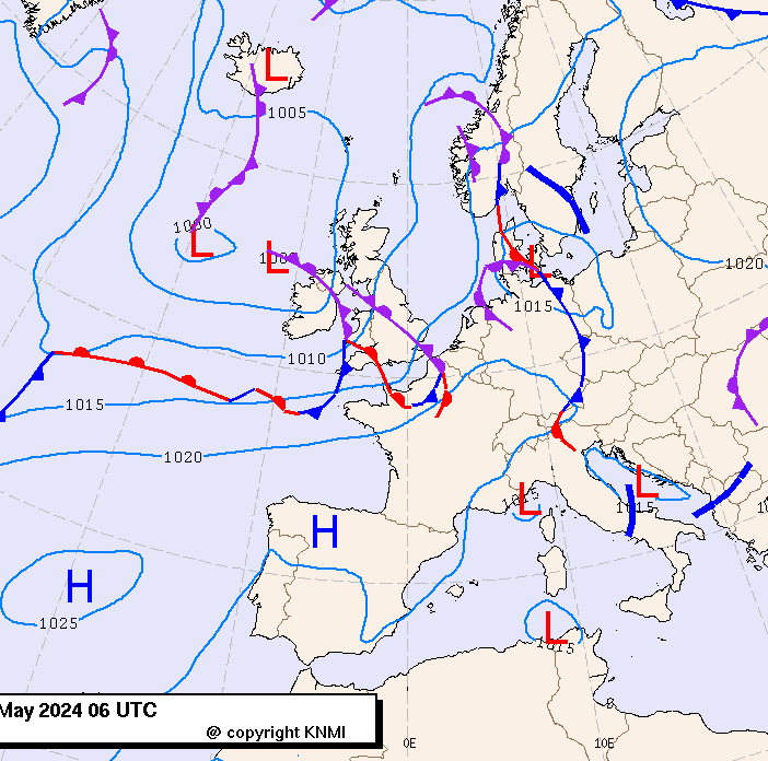 Previsioni meteo per martedì 28, mercoledì 29, giovedì 30 (maggio)