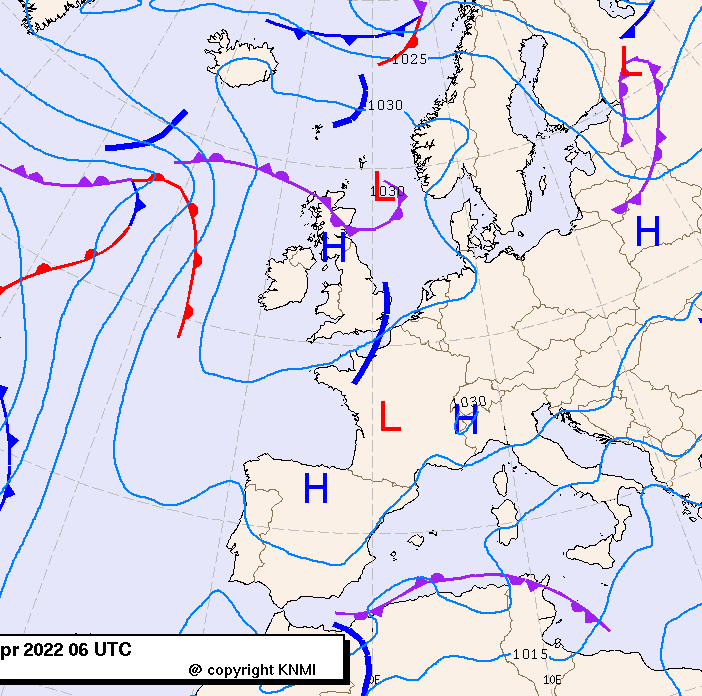 Previsioni meteo per venerdì 29, sabato 30, domenica 1 (aprile-maggio)