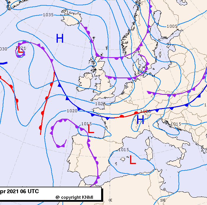 Previsioni meteo per venerdì 2, sabato 3, domenica 4 (aprile)