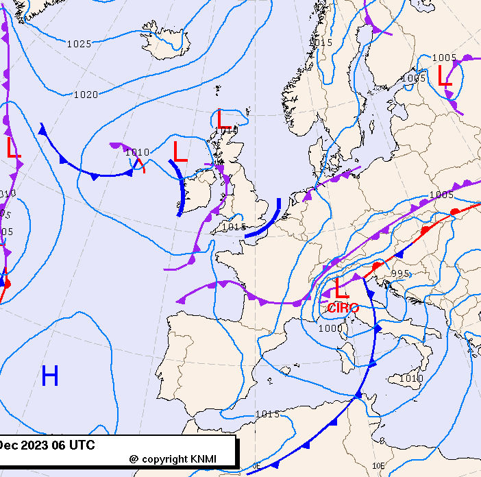 Previsioni meteo per sabato 2, domenica 3, lunedì 4 (dicembre)