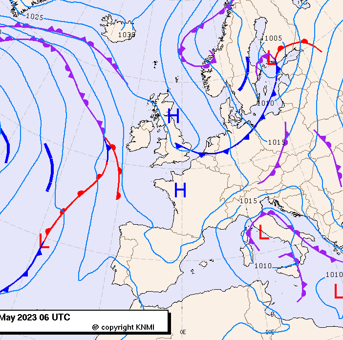 Previsioni meteo per martedì 2, mercoledì 3, giovedì 4 (maggio)