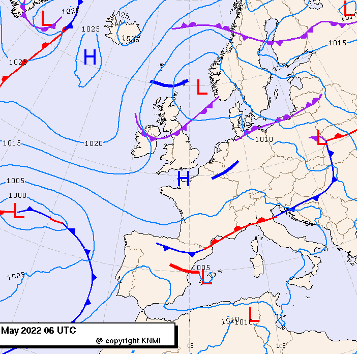 Previsioni meteo per lunedì 30, martedì 31, mercoledì 1 (maggio-giugno)