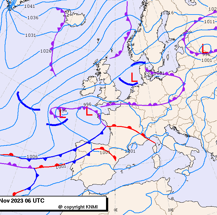 Previsioni meteo per giovedì 30, venerdì 1, sabato 2 (novembre-dicembre)