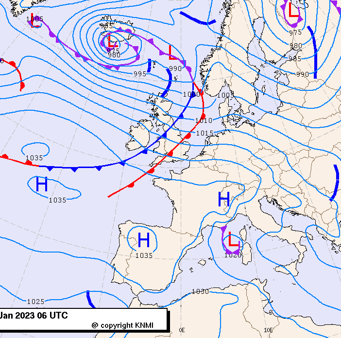 Previsioni meteo per martedì 31, mercoledì 1, giovedì 2 (gennaio-febbraio)