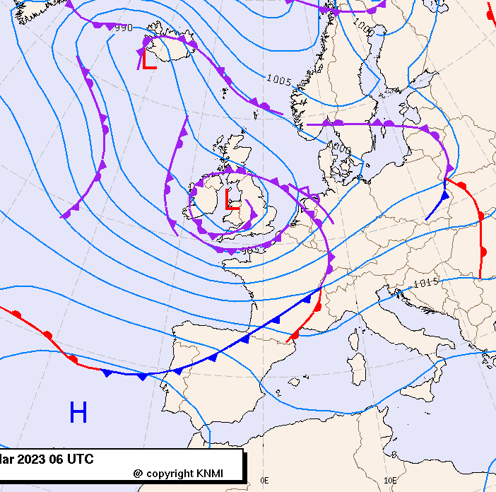 Previsioni meteo per venerdì 31, sabato 1, domenica 2 (marzo-aprile)